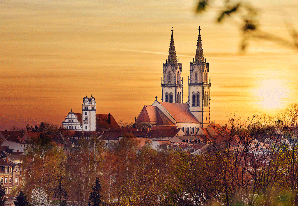 Oschatz Rettet St-Aegidien Sonnenuntergang - Fotostudio Corinna